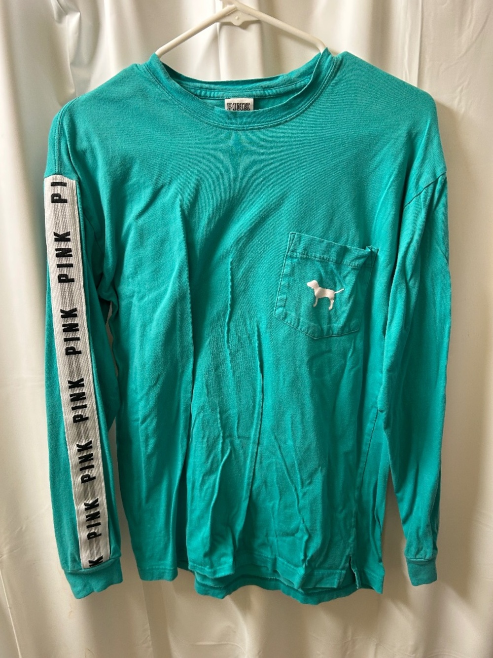 PINK Victorias Secret Long sleeve Pocket Tee